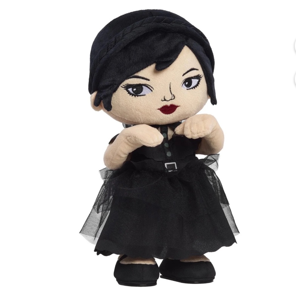 WEDNESDAY ADDAMS Dancing Wednesday Plush Doll